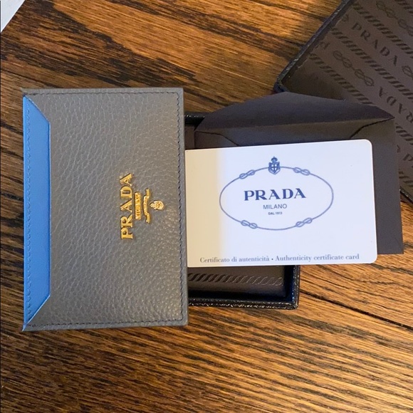 Prada Two Tone Wallet - Picture 4 of 5